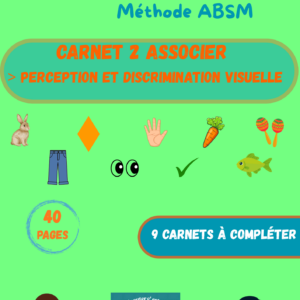 Carnet 2 Pas à Pas  Associer > Perception et discrimination visuelle