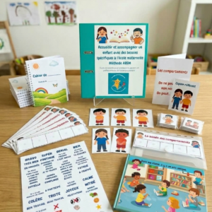 Pack La méthode ABSM, le classeur complet + le livre " Dans ma classe j'ai un ami unique"