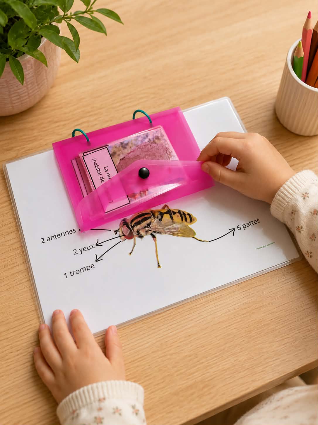 Pack la mouche à fleurs et l'abeille : le livre + le Kit Sciences à la maternelle + 4 vidéos – Image 5