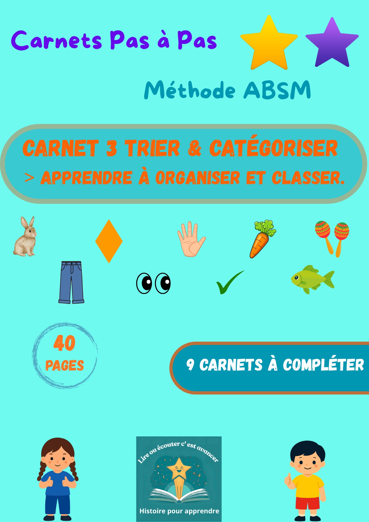 Carnet 3 Trier et catégoriser > Apprendre à organiser et classer.